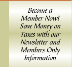 If you haven't already joined DeTaxUS, Enroll now and receive our Tax-Saving Monthly Newsletter and Member Only Resources